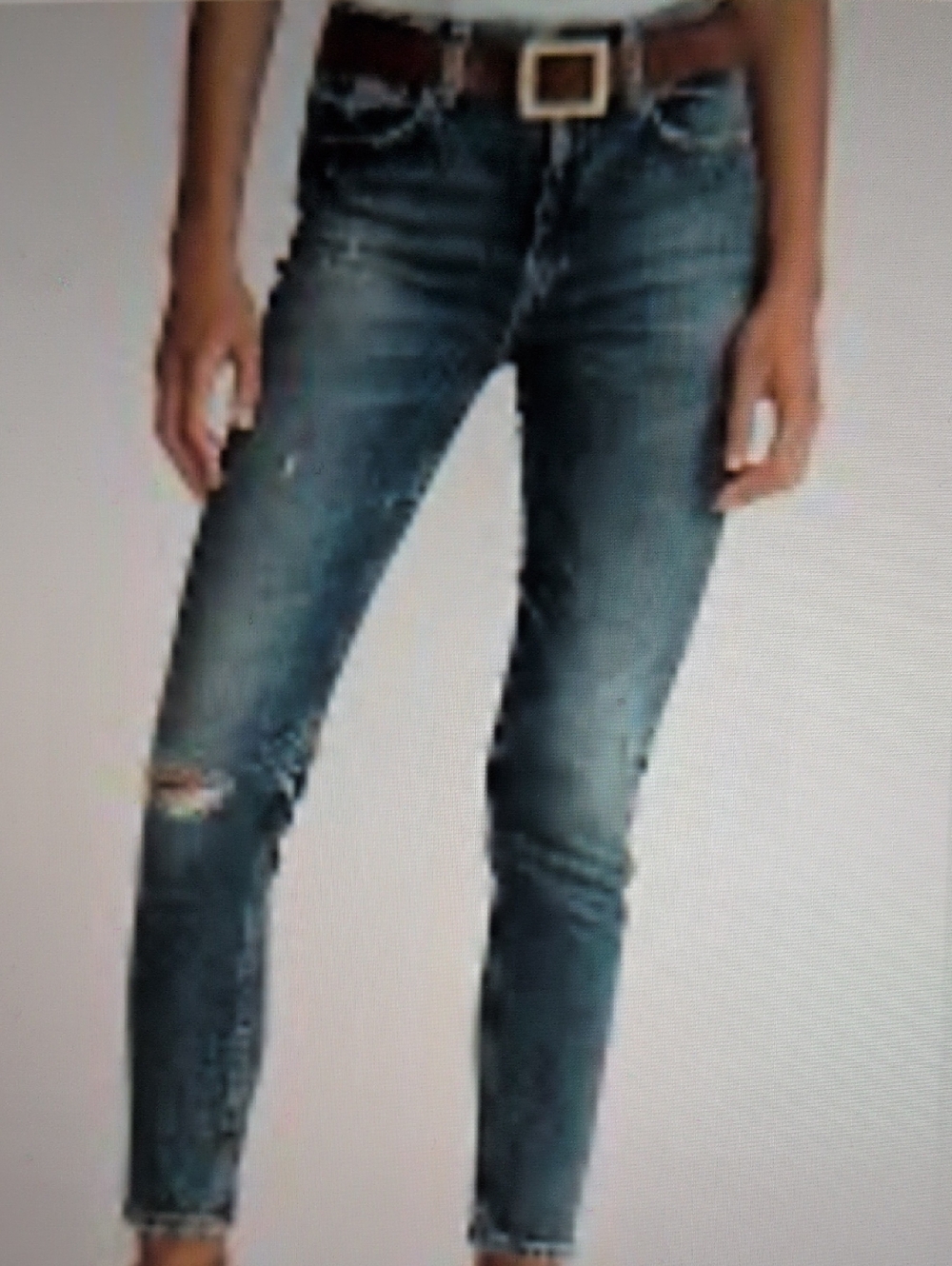 Polo Ralph Lauren "Tompkins" High Rise Skinny Jeans